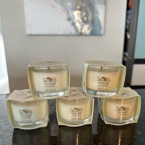 NEW Yankee Candle Chocolate Chip Cannoli Mini Candles Lot of 5 count votive